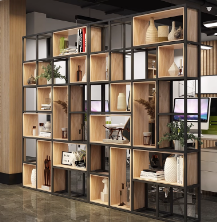 铁艺家用书架置物架儿童绘本收纳架客厅书柜铁架落地多层钢制货架